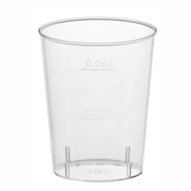 960 Gläser für Schnaps, PS 4 cl Ø 4,2 cm · 5,2 cm glasklar