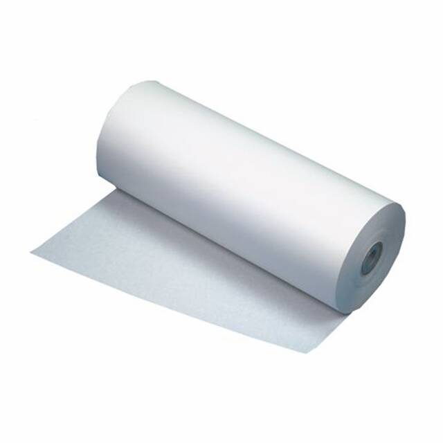 10 Stck Einschlagpapiere, Cellulose 570 m x 50 cm weiss Secare-Rolle