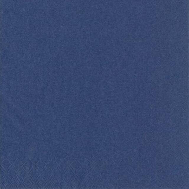 1000 Stck Servietten, dunkelblau 3-lagig 1/4-Falz 33 x 33 cm
