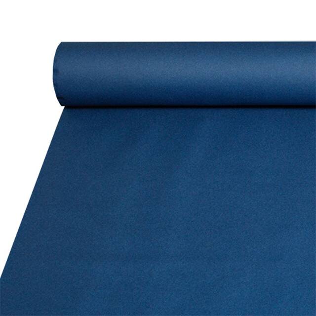 2 Stck Airlaid Tischdecke, stoffhnlich, 20 x 1,2 m dunkelblau