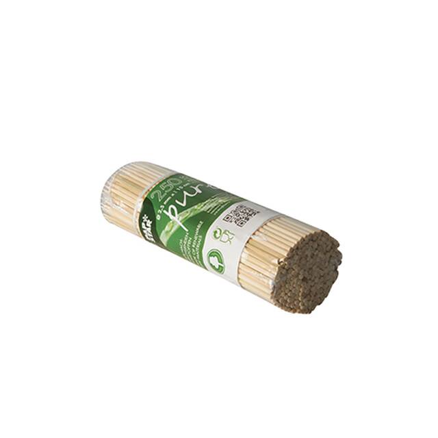 5000 Stck Schaschlikspiee, Bambus  pure   2,5 mm  15 cm