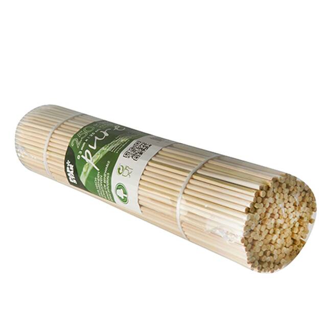 5000 Stck Schaschlikspiee, Bambus  pure   3 mm  25 cm