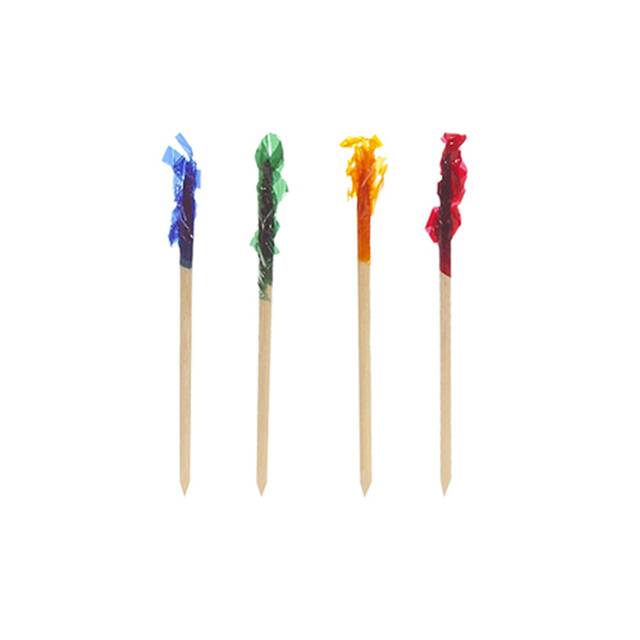 10000 Stck Partypicker, Flaggen 6,8 cm farbig sortiert  Frills 