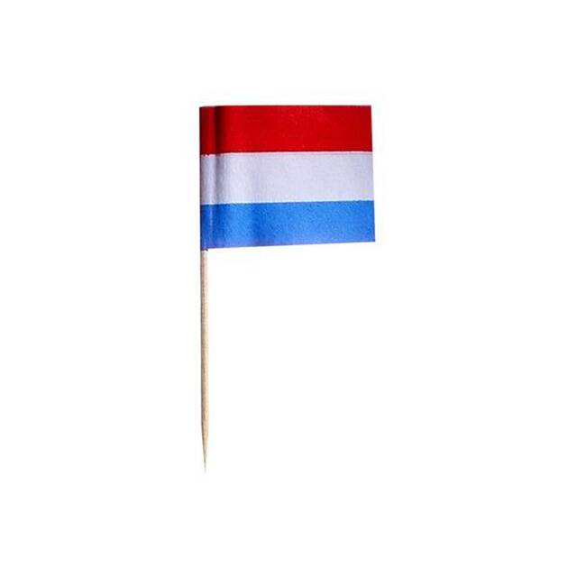 5000 Stck Partypicker, Flaggen 8 cm  Niederlande 