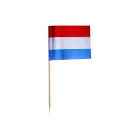 5000 Stück Partypicker, Flaggen 8 cm  Niederlande 