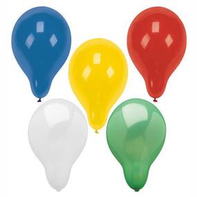120 Luftballons Ø 32 cm farbig sortiert