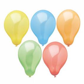 120 Luftballons Ø 19 cm farbig sortiert  Rainbow