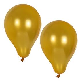 120 Stck Luftballons, gold  25 cm
