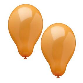 120 Stück Luftballons, orange Ø 25 cm