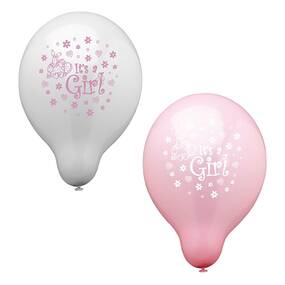 144 Stück Luftballons für Babyparty Ø 25 cm  Its a girl 