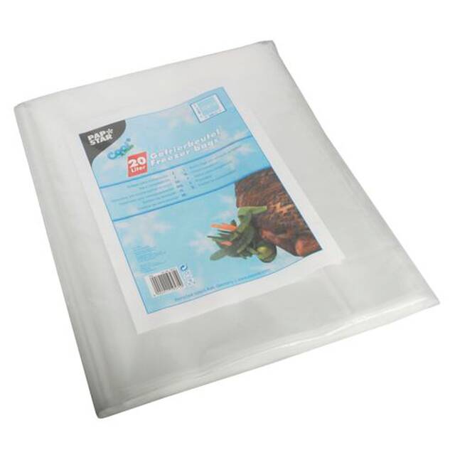 1000 Stck Gefrierbeutel, LDPE 20 l 60 x 40 cm transparent