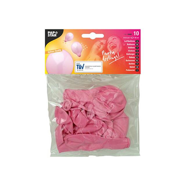 120 Stck Luftballons, rosa  25 cm