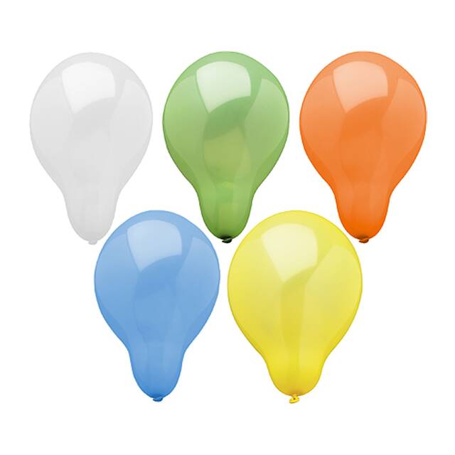 300 Stück Luftballons Ø 29 cm farbig sortiert