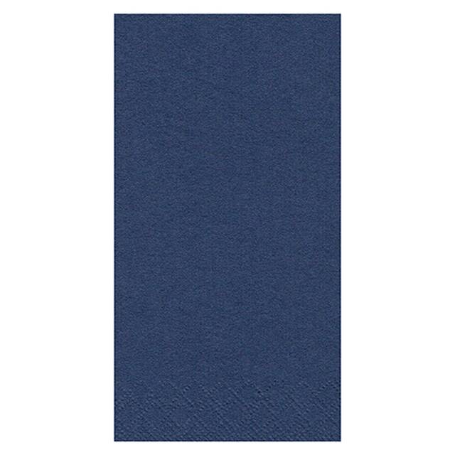 1000 Stck Servietten, dunkelblau 3-lagig 1/8-Falz 33 x 33 cm