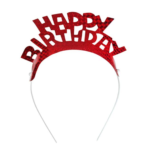 32 Stück Haarreif für Geburtstag, farbig sortiert  Happy Birthday 