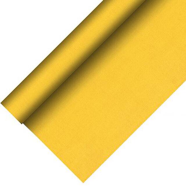 2 Stck Wasserdichte Tischdecke PV-Tissue, gelb  ROYAL Collection Plus  20 x 1,18 m