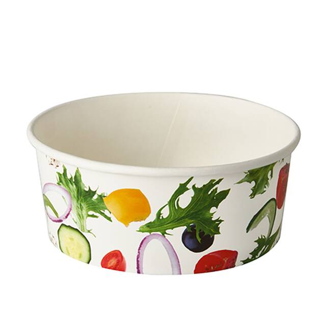 360 Stck Salatschalen To Go aus Pappe 750 ml  15 cm  6 cm  Salad 