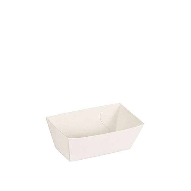 700 Stck Saucentrays, Pappe  pure  4,5 x 8 cm weiss  Good Food 