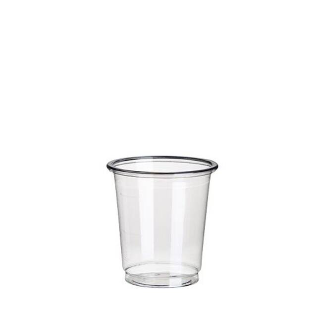 800 Biologisch abbaubare und nachhaltige Gläser für Schnaps, PLA  pure  4 cl Ø 4,8 cm · 5 cm glasklar