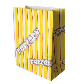 500 Popcorn Tüten, Pergament-Ersatz 4,5 l 24,5 cm x 19 cm...