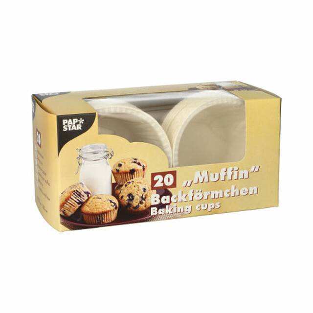 200 Stck Muffins-Backfrmchen  5 cm  3,5 cm weiss