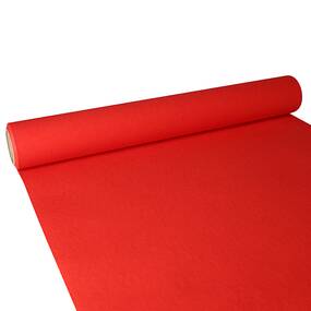 6 Stück Tissue Tischläufer, rot  ROYAL Collection  3 m x...