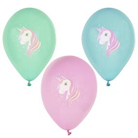 72 Luftballons Ø 29 cm farbig sortiert  Unicorn
