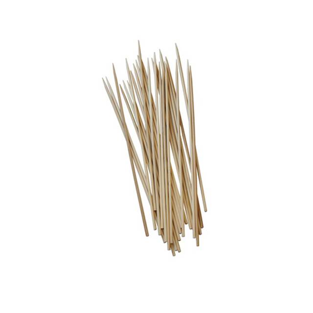 5000 Biologisch abbaubare und nachhaltige Schaschlikspieße, Bambus  pure  Ø 2,5 mm · 15 cm