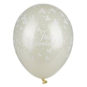 150 Stück Luftballons für Hochzeit Ø 29 cm elfenbein...