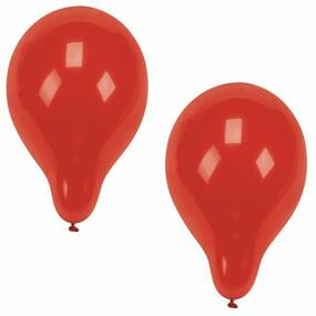 500 Luftballons Ø 25 cm rot