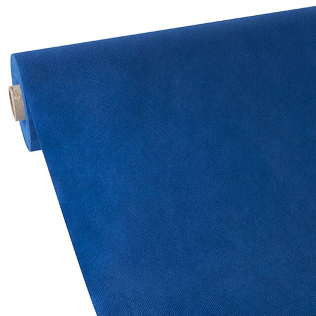 3 Stück Vlies Tischdecke, dunkelblau  soft selection  40 x 1,18 m