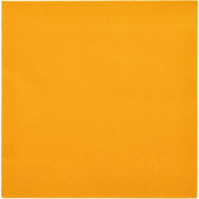 160 Stück Servietten, orange  ROYAL Collection  1/4-Falz 40 x 40 cm
