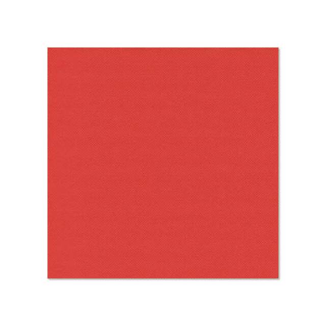 280 Stück Servietten, rot  ROYAL Collection  1/4-Falz 25 x 25 cm