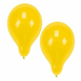 120 Stück Luftballons, gelb Ø 25 cm