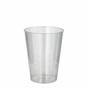 1000 Trinkbecher, PS 0,2 l Ø 7,5 cm · 9,7 cm glasklar