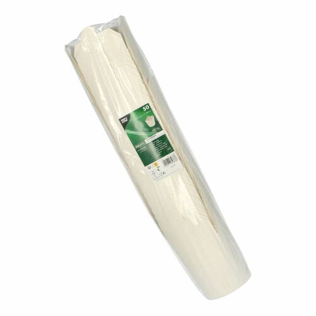 500 Stck Bio-Nudelbox - Asia-Box aus Pappe  pure  950 ml 11 x 10,5 x 9,3 cm weiss