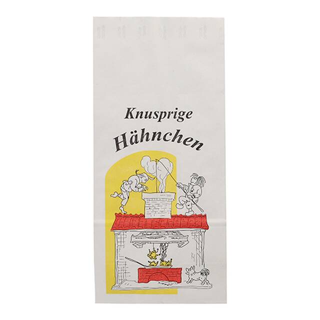 1000 Stck Hhnchenbeutel, Papier mit Alu-Einlage 28 x 13 x 8 cm  Max & Moritz  1/1