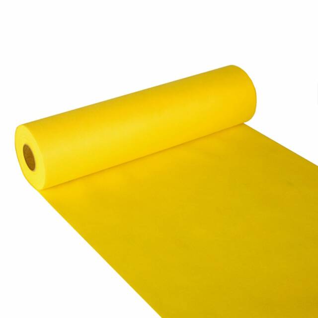 4 Stück Vlies Tischläufer, gelb  soft selection  24 m x 40 cm