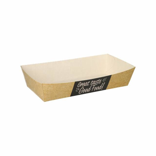 600 Stck Pommes-Frites-Trays  pure  8,5 x 16,5 cm  Good Food  gro