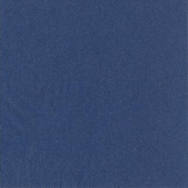 1000 Stck Servietten, dunkelblau 3-lagig 1/4-Falz 40 x 40 cm
