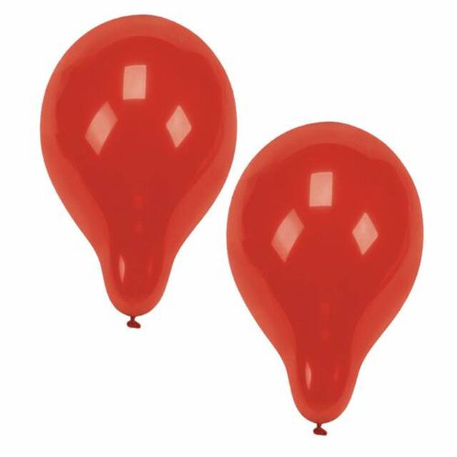 120 Stck Luftballons, rot  25 cm