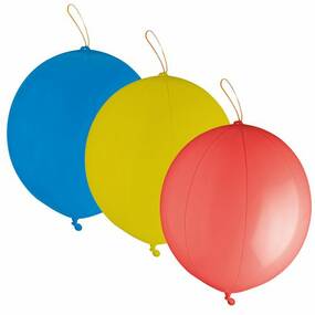 45 Stck Punch Ballons  40 cm farbig sortiert