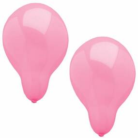 120 Luftballons Ø 25 cm rosa