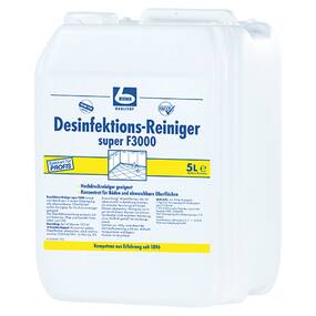 1 Stck  Dr. Becher  Desinfektions-Reiniger 5 l super F6000