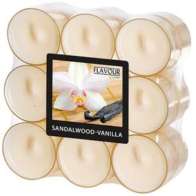 108 Stck Duftteelichter, Sandalwood-Vanilla,  38 mm ...