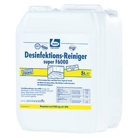 1 Stck  Dr. Becher  Desinfektions-Reiniger 5 l super F6000
