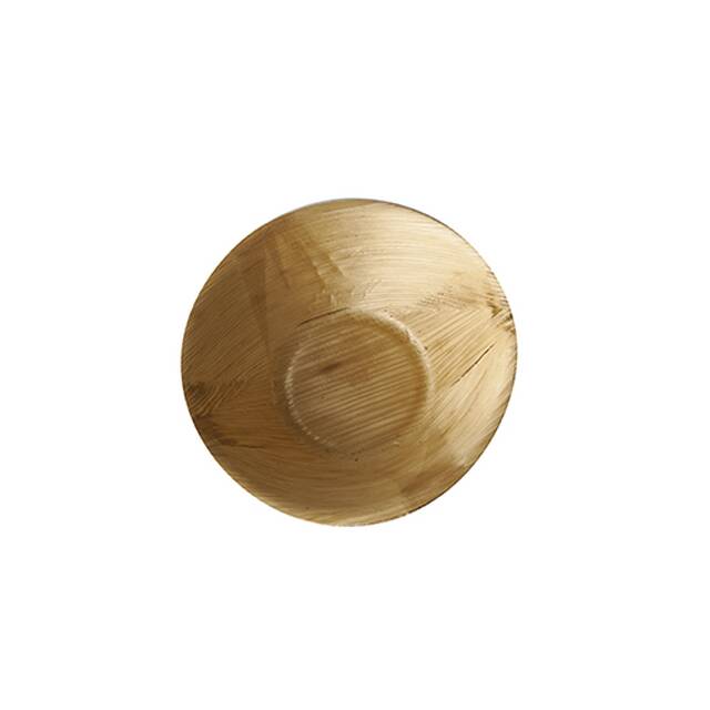 500 Stück Fingerfood-Schalen aus Bambus  pure , 55 ml Ø 7,5 cm