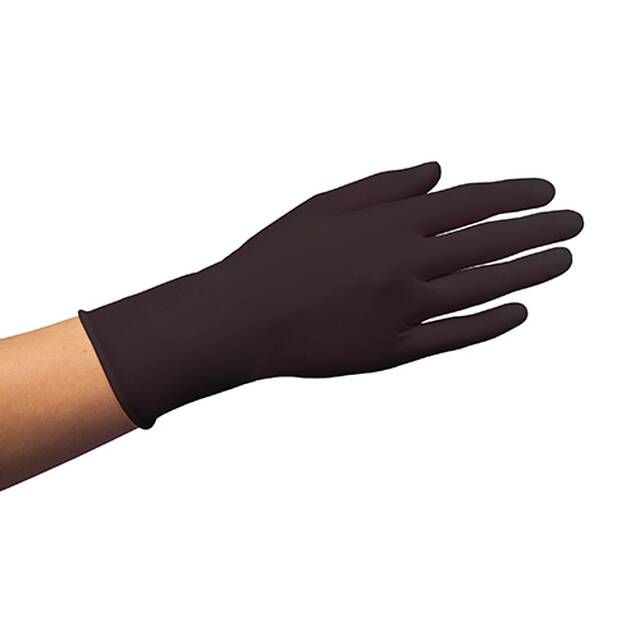 1000 Stck  WORK-INN  Nitril-Handschuhe, puderfrei  Black Soft  schwarz Gre S